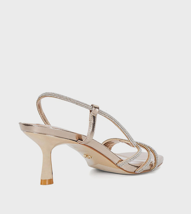 MATILDAS Embellished Slingback Heel Sandals