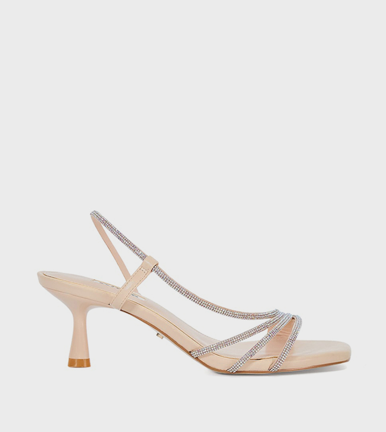 MATILDAS Embellished Slingback Heel Sandals