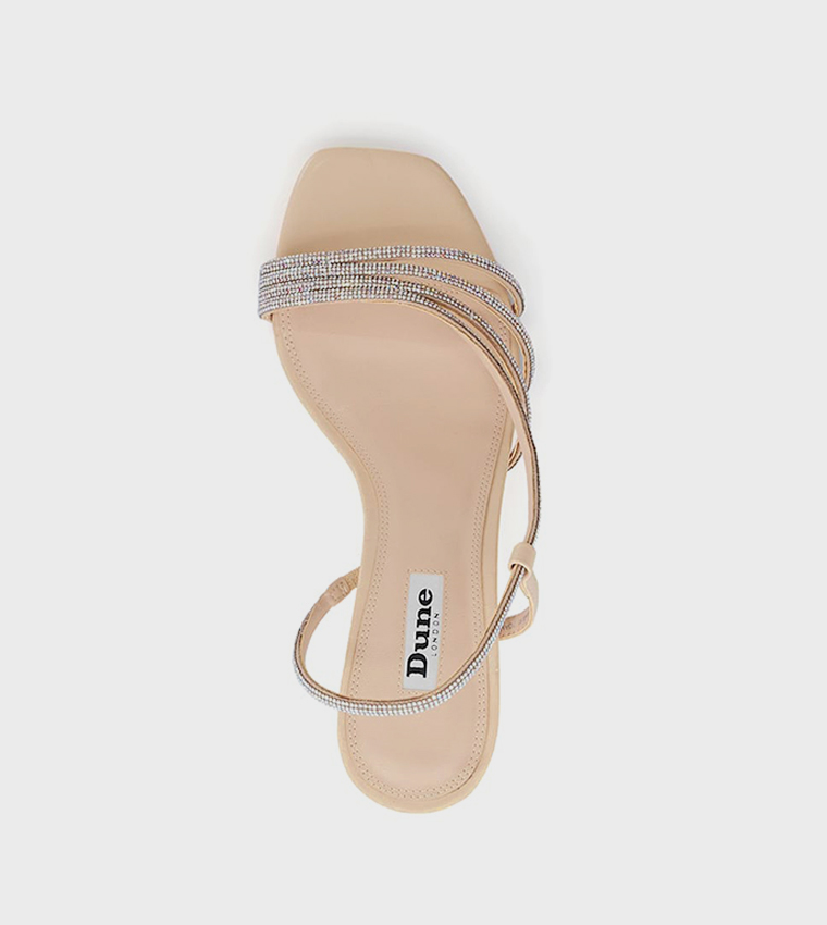 MATILDAS Embellished Slingback Heel Sandals