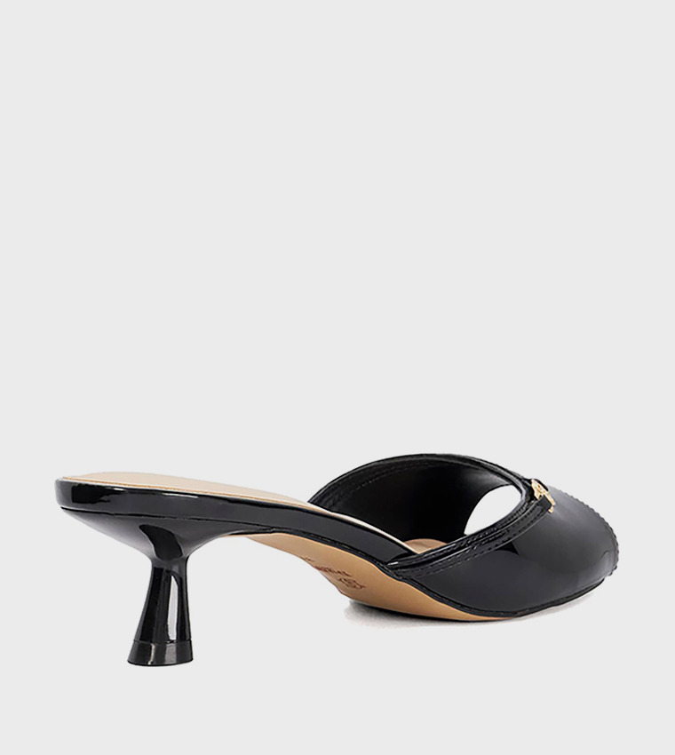 MAVERICK Metal Accent Heel Sandals