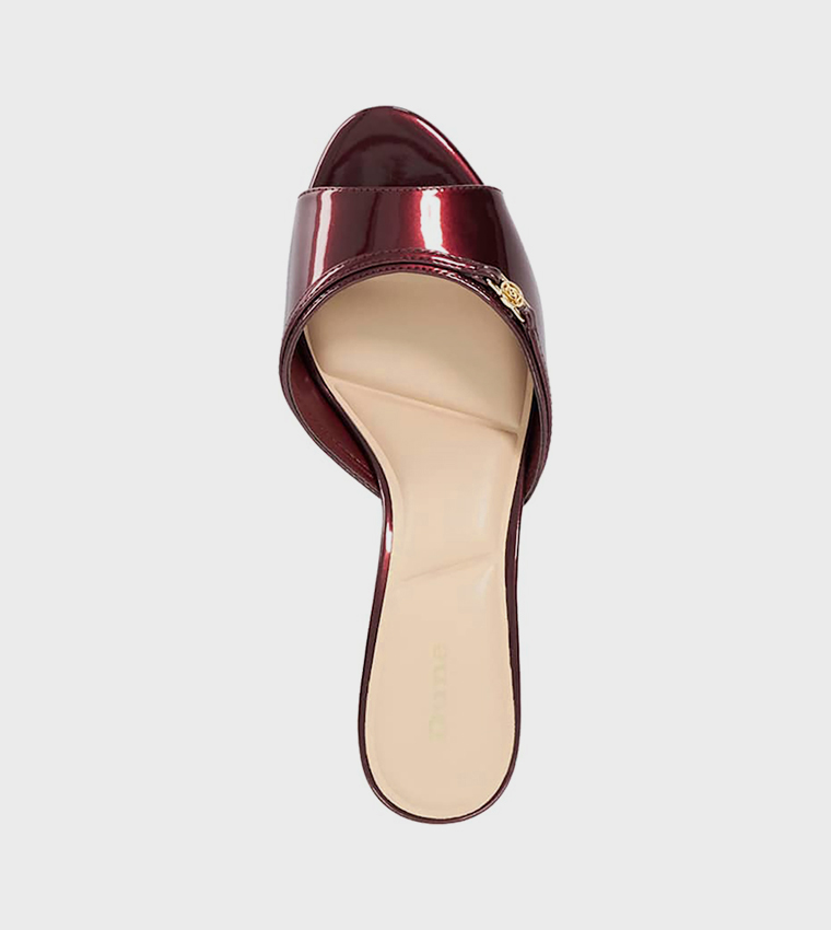 MAVERICK Metal Accent Heel Sandals