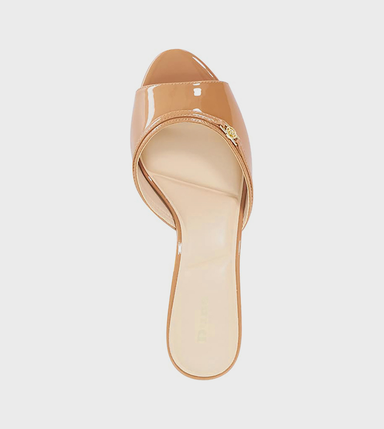 MAVERICK Metal Accent Heel Sandals