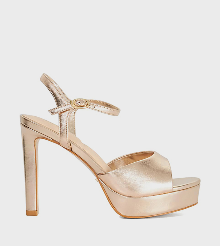 MAYNE Ankle Strap Heel Sandals