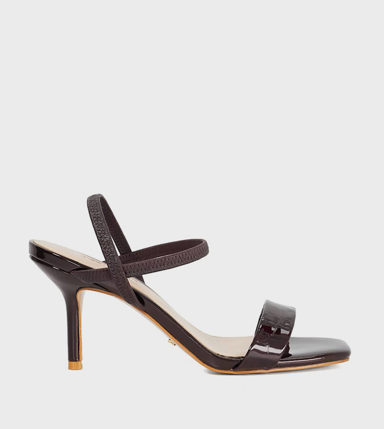 METHODICAL Open Toe Heel Sandals