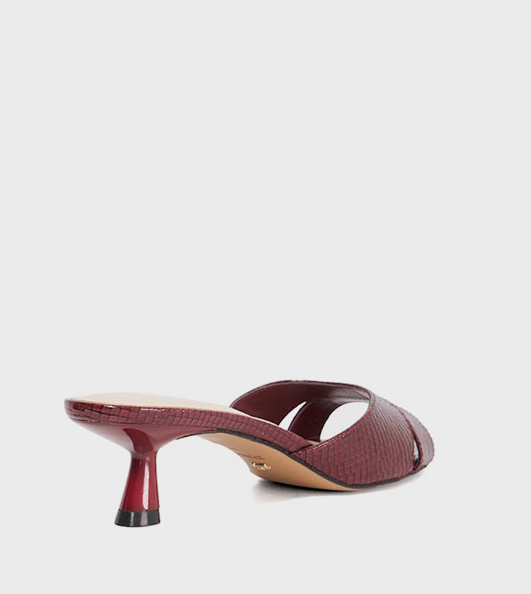 MIAH Textured Heeled Sandals