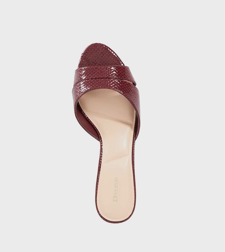MIAH Textured Heeled Sandals