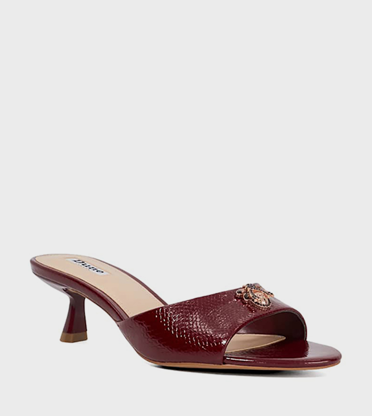 MILLY Embellished Heeled Sandals