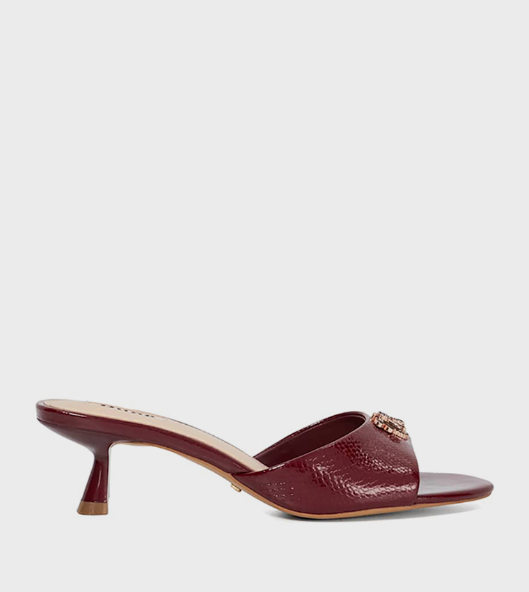 MILLY Embellished Heeled Sandals