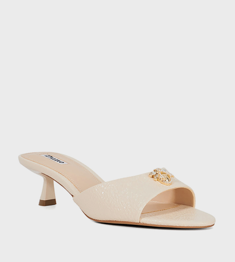 MILLY Embellished Heeled Sandals