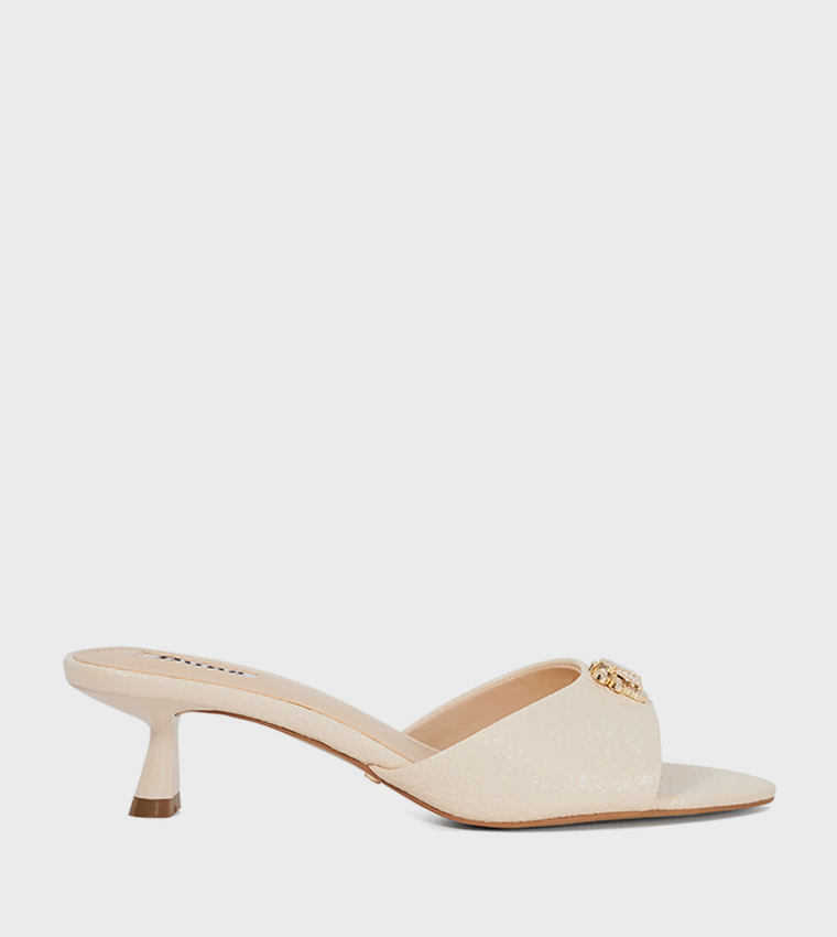MILLY Embellished Heeled Sandals