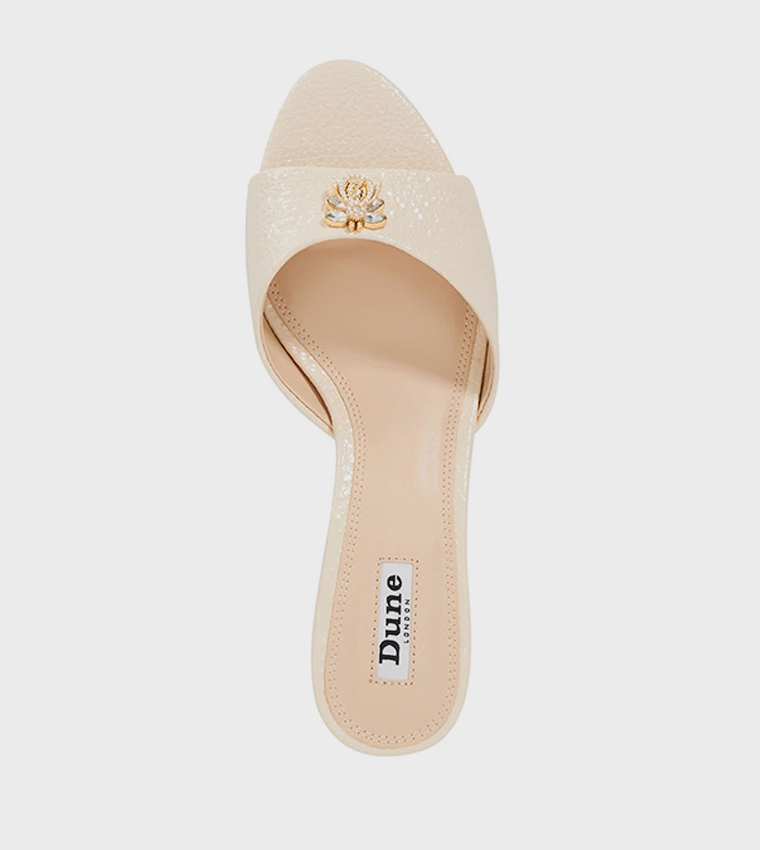 MILLY Embellished Heeled Sandals