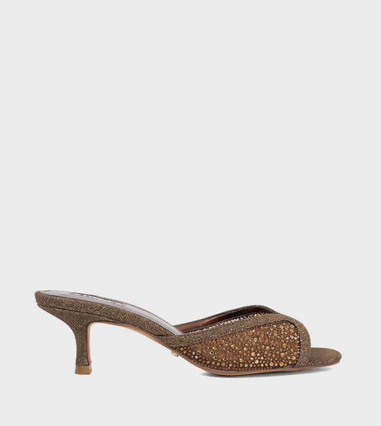 MILO Embellished Heel Sandals