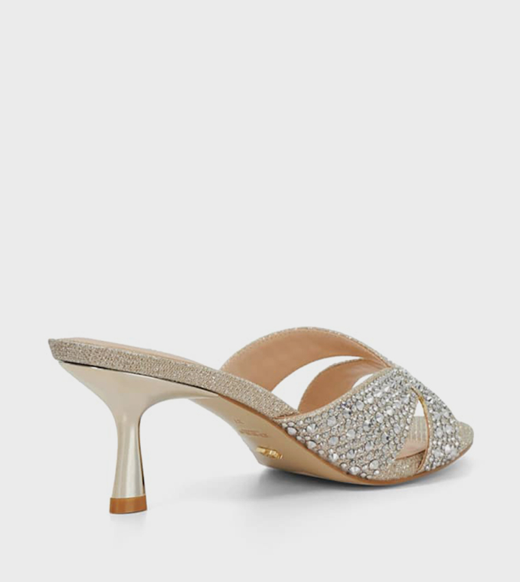 MONETTE Embellished Heeled Sandals
