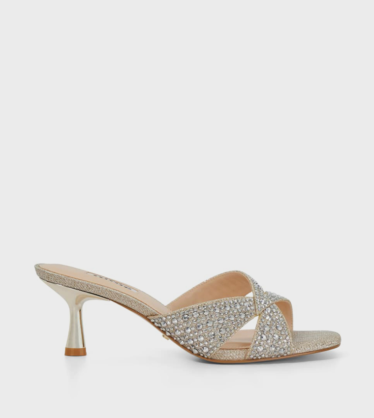 MONETTE Embellished Heeled Sandals