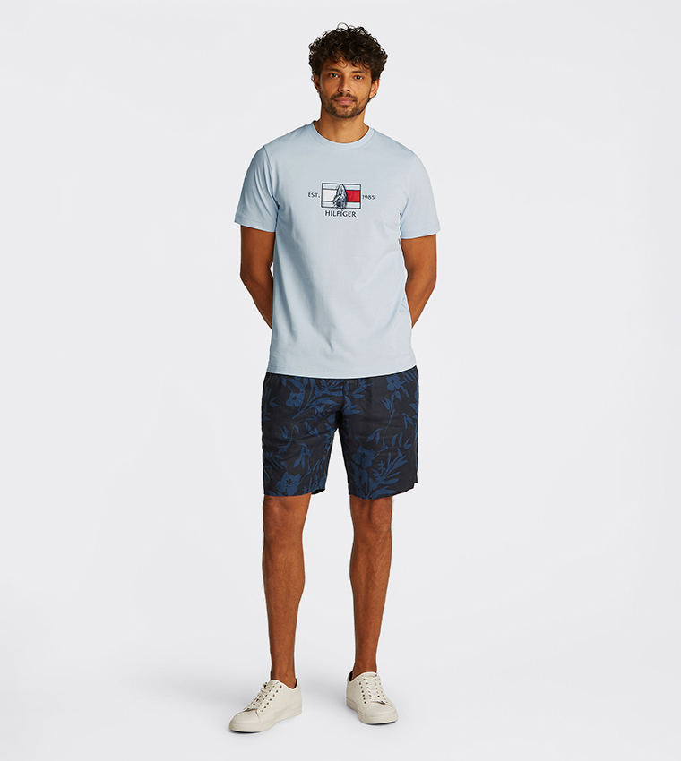 Logo Printed Crew Neck T-Shirt