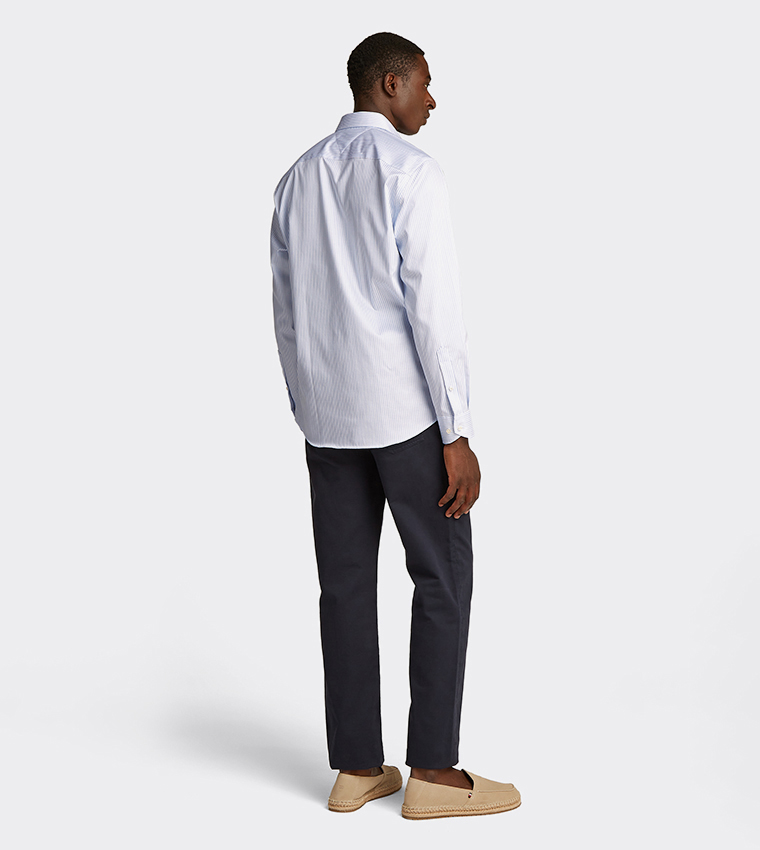 Logo Detail Long Sleeves Flex Shirt