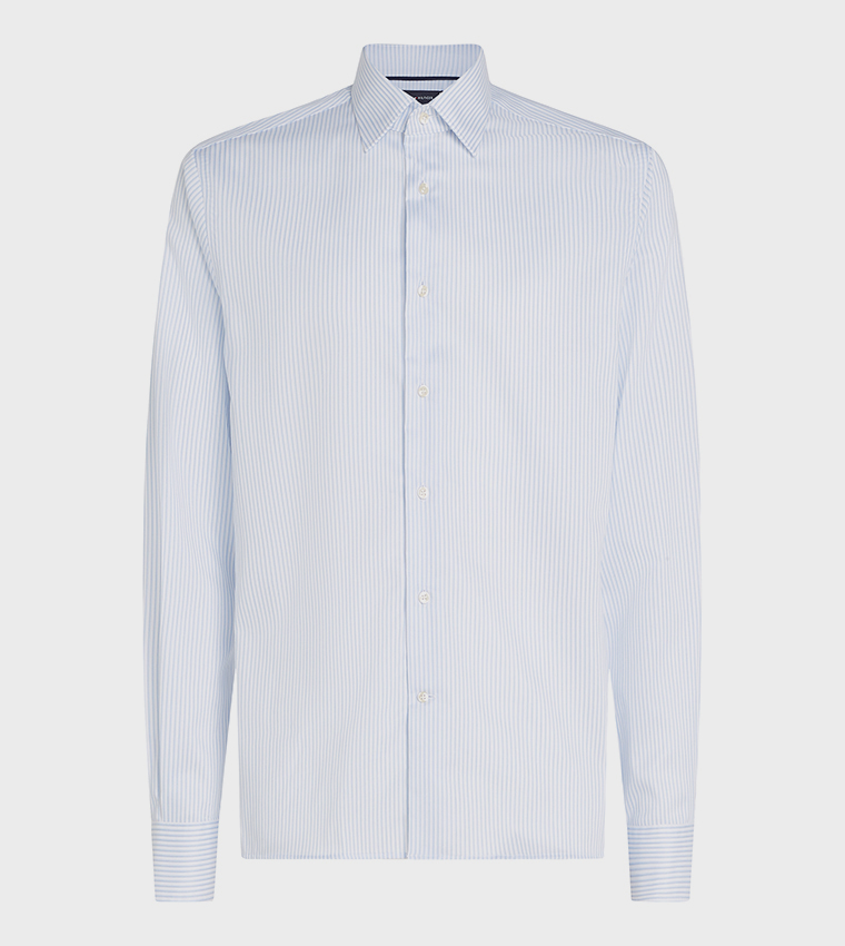 Logo Detail Long Sleeves Flex Shirt