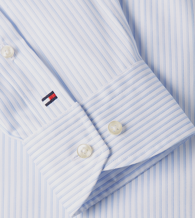 Logo Detail Long Sleeves Flex Shirt