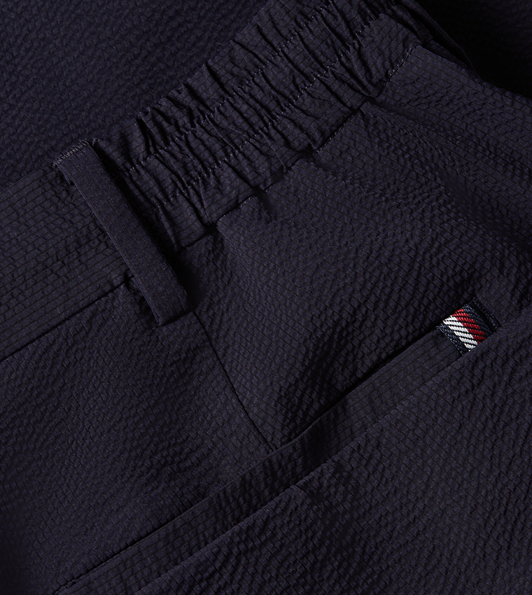 HARLEM Pleat Detail Straight Fit Pants