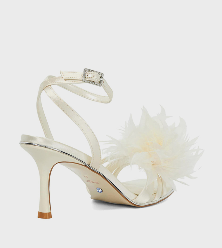 MYLOVE Ankle Strap Stiletto Heel Sandals