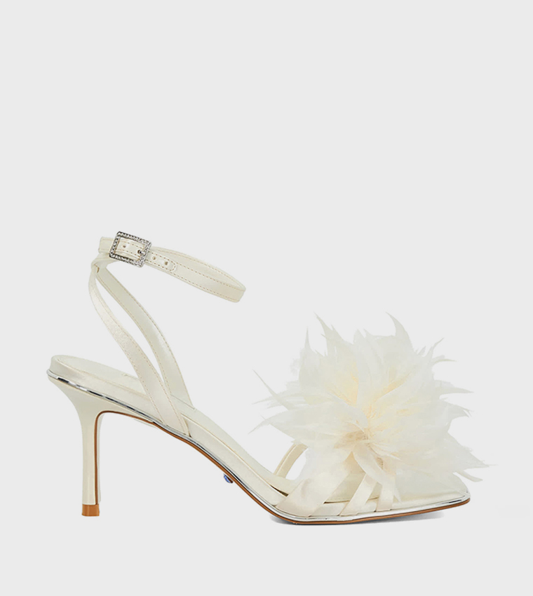 MYLOVE Ankle Strap Stiletto Heel Sandals