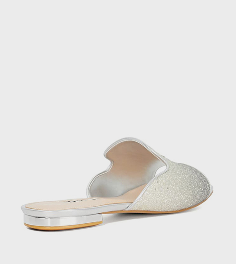 NARLA Ombre Glitter Flat Sandals