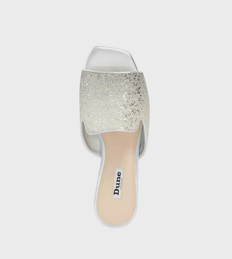 NARLA Ombre Glitter Flat Sandals