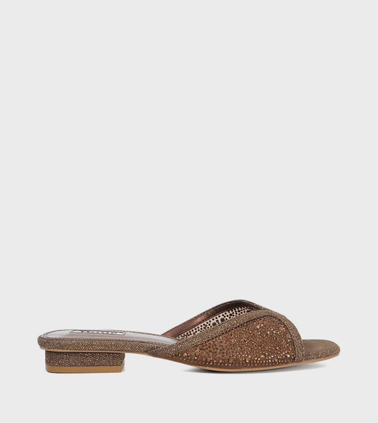 NAYA Embellished Heel Sandals