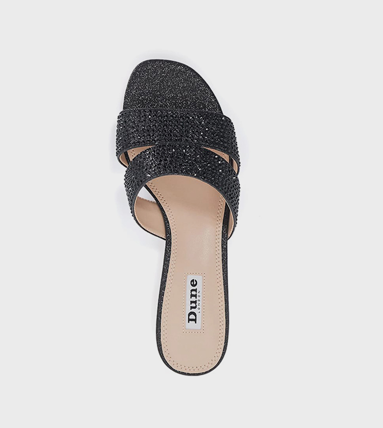 NETTIE Embellished Low Heel Sandals