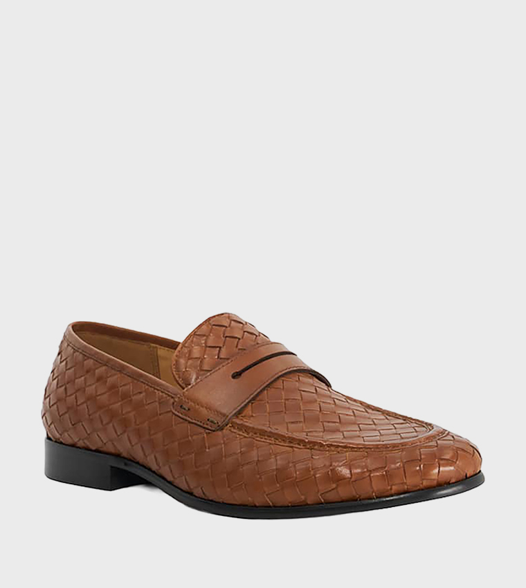 SALAMAN Textured Loafers