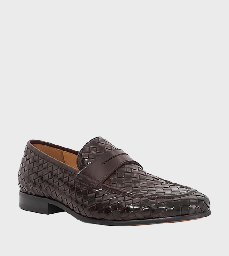 SALAMAN Textured Loafers