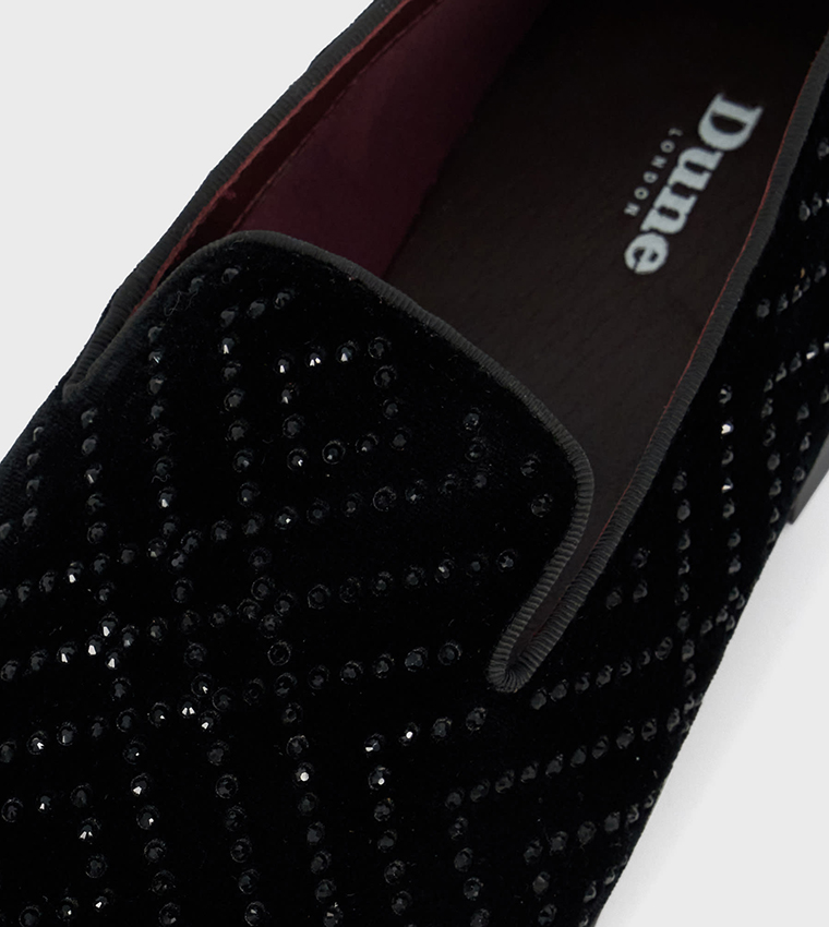 SEBASTIEN Embellished Loafers