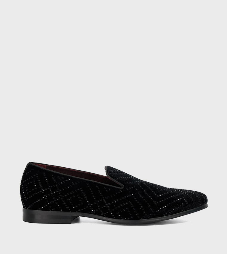 SEBASTIEN Embellished Loafers