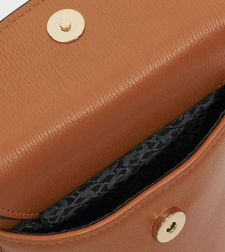SHIELA Textured Phone Crossbody Bag