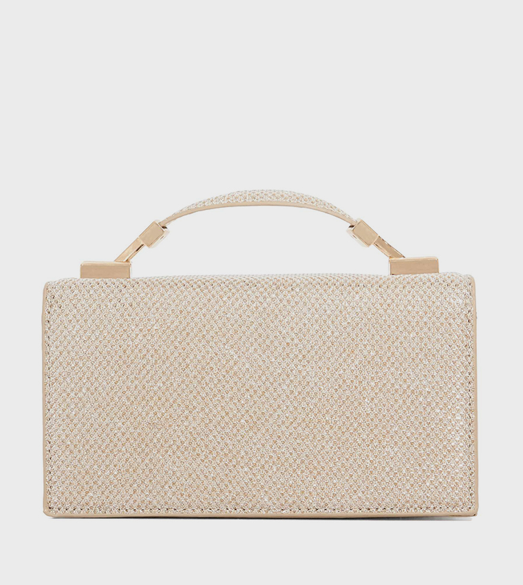 SKILLED Textured Top Handle Crossbody Bag