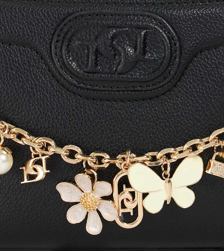 SLIGHT Embellished Top-Handle Bag