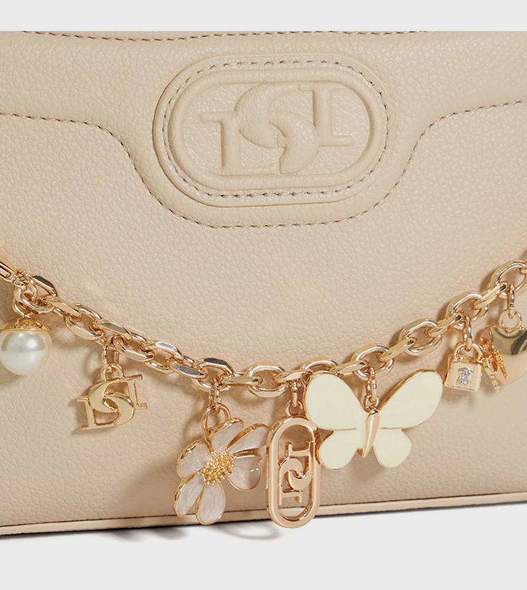 SLIGHT Embellished Top-Handle Bag