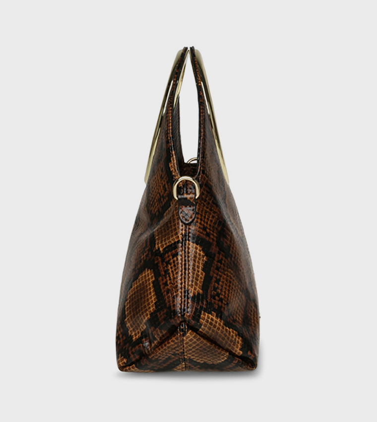 BFIORA-E Snakeprint Handheld Bag