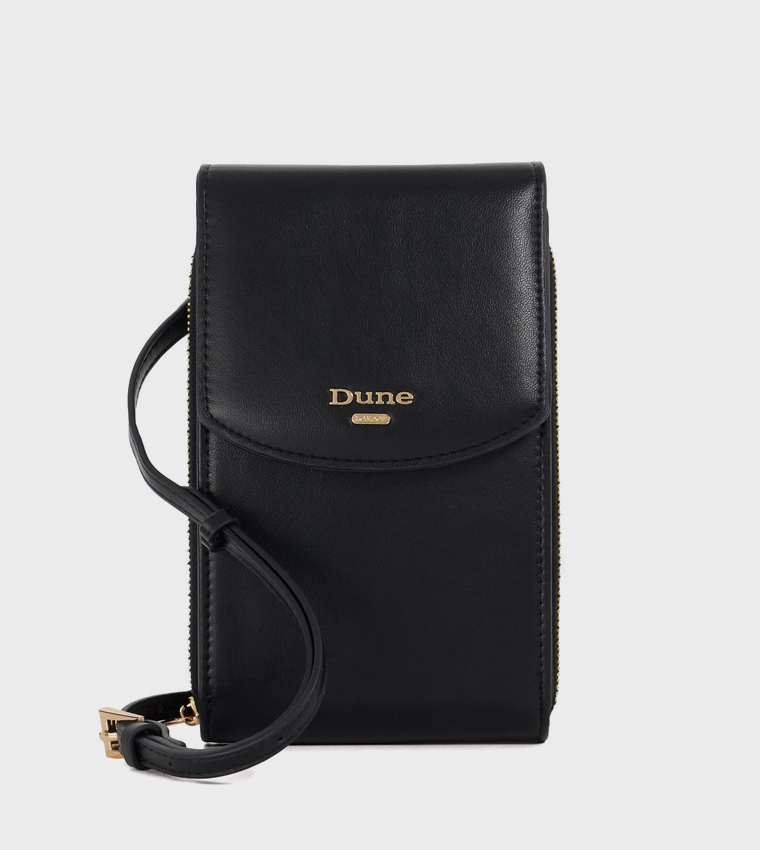 SUNRISE Logo Detail Phone Crossbody Bag