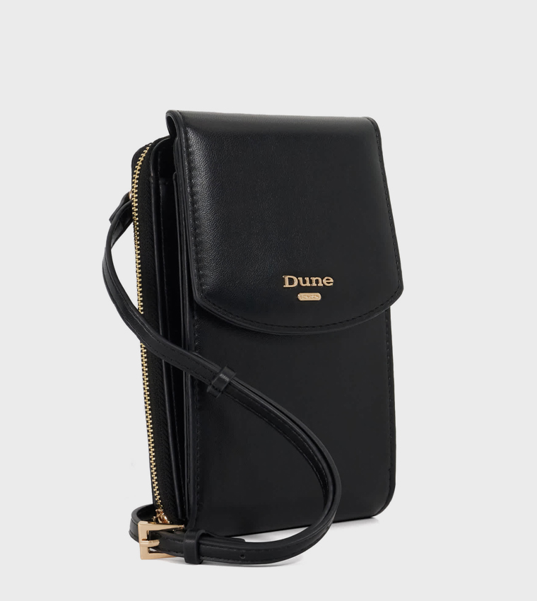 SUNRISE Logo Detail Phone Crossbody Bag