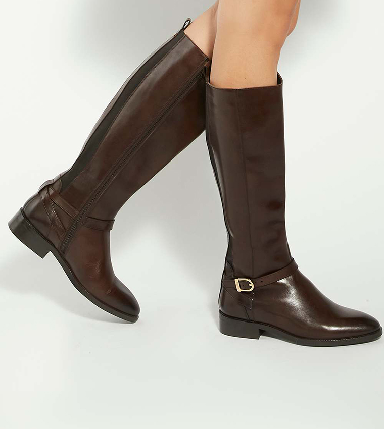 TALIAS Solid Knee High Boots