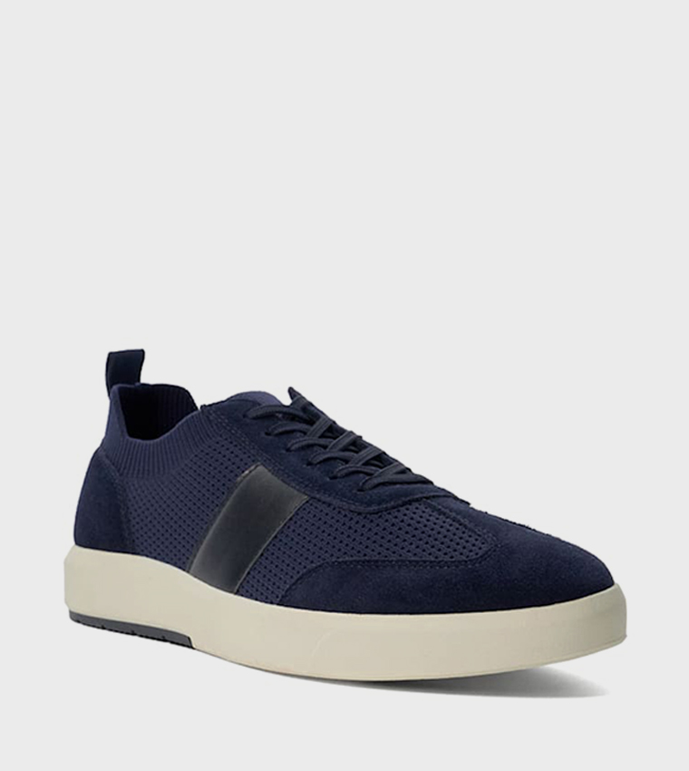 Buy Dune London TRAILING Knitted Training Shoes In Navy 6thStreet Oman