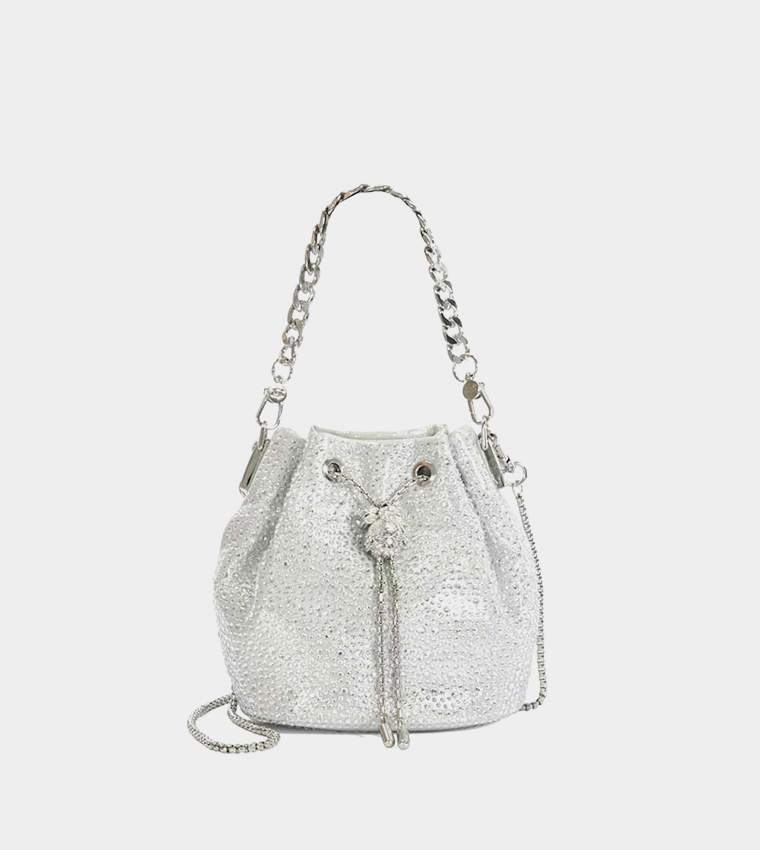 ELECTRICS Embellished Bucket Bag