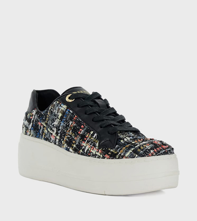 EPISODE Patterned Platform Sneakers