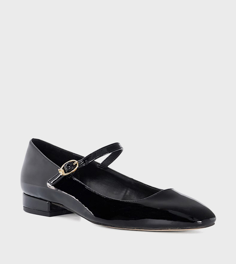 HABBS Ankle Strap Ballerinas