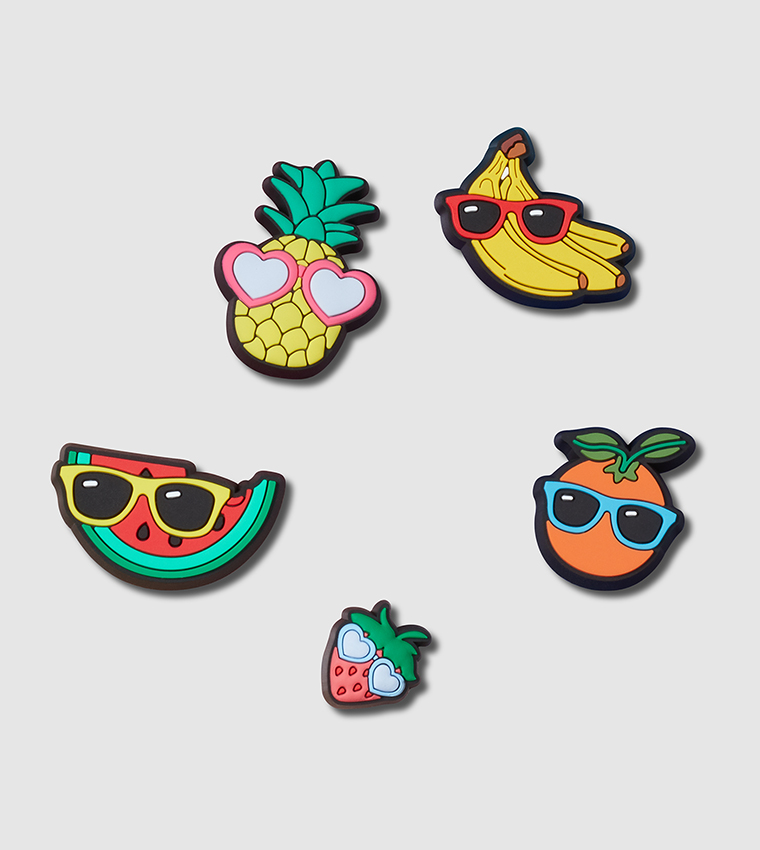 Buy Crocs Cute Fruit With Sunnies 5 Pack Jibbitz In Multiple