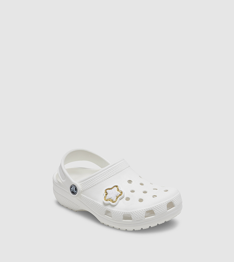 Buy Crocs Glitter Star Patch In White 6thStreet UAE
