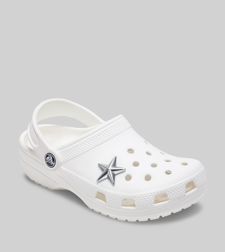 Buy Crocs Silver Star Badge In Multiple Colors 6thStreet UAE