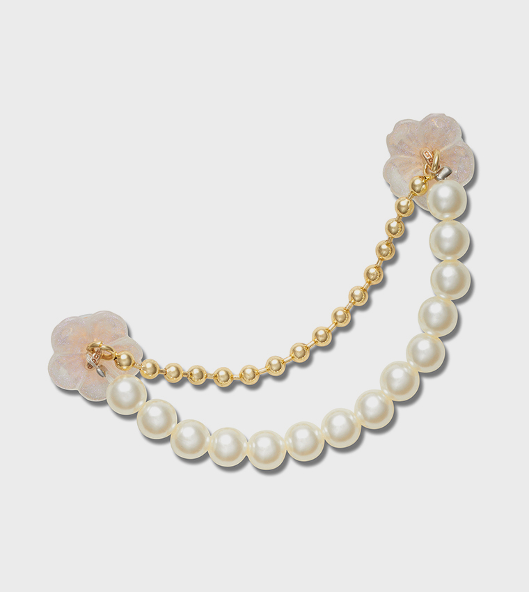 Gold and Silver Pearl Chain