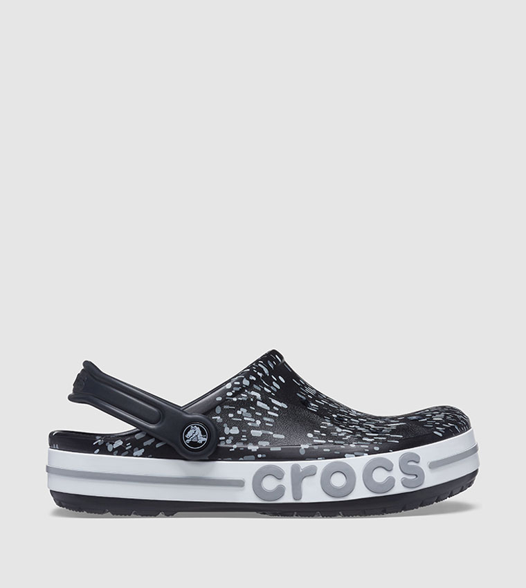 Buy Crocs Bayaband Seasonal Printed Clogs In Black 6thStreet UAE